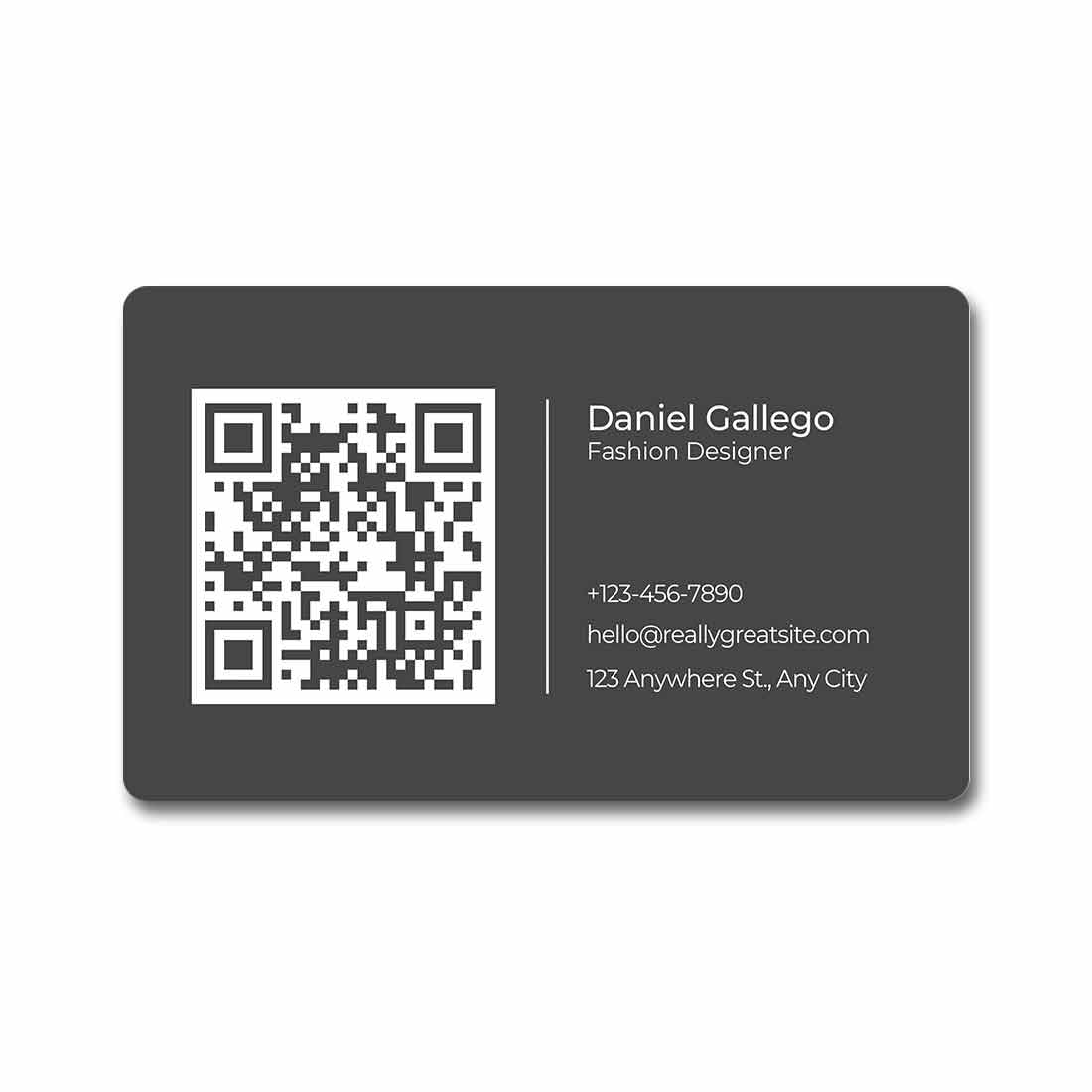 universe QR カード Custom QR Code Business Card with NFC Smart Visiting Card-Share